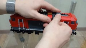 ГРУЗОВОЙ ПОЕЗД LEGO / LEPIN - ПОЛНЫЙ ОБЗОР ЖЕЛЕЗНОЙ ДОРОГИ - ДЕШЁВЫЙ АНАЛОГ LEGO ПОЕЗД