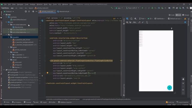 #1 Notes Taking App using Room Database | Overview | Setting layout | Android Studio | Kotlin смотреть онлайн
