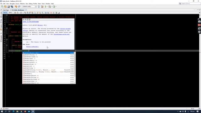 How to Write Hello World in Java (Using Netbeans) смотреть онлайн
