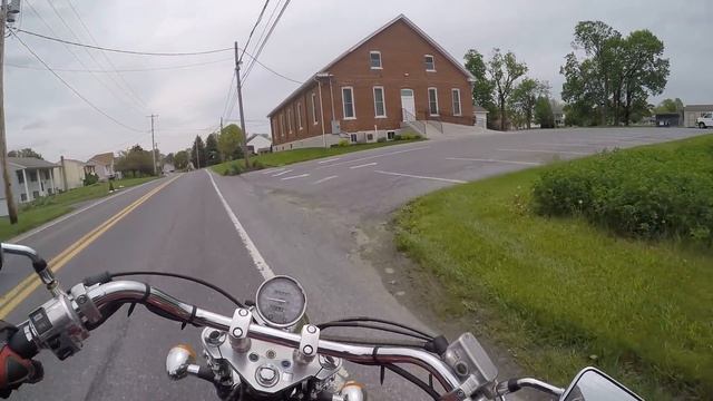 2002 Honda VLX 600 Shadow Test Drive смотреть онлайн