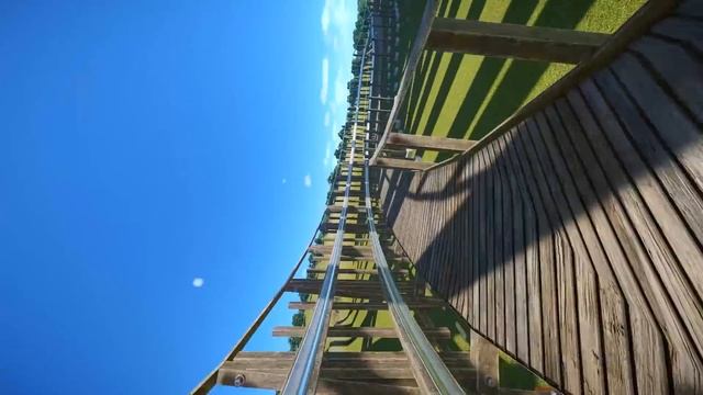 WORLDS BIGGEST WOODEN COASTER!! (Planet Coaster Beta) смотреть онлайн