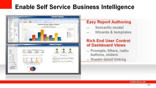 Oracle BI Unique Features смотреть онлайн