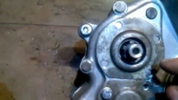 редуктор от моторолера Муравей под китайский мотор 1