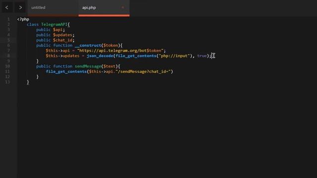 CREARE UN BOT DI TELEGRAM CON PHP #0/#4 (OOP-PHP) смотреть онлайн