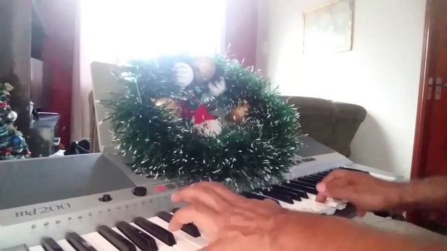 Happy merry Xmas_John Lennon!teclado Medeli md200 ( instrumental) смотреть онлайн