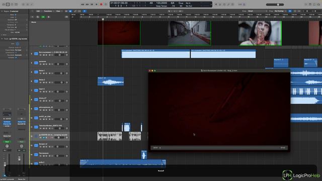 Как работать с видео в Logic Pro [Logic Pro Help] смотреть онлайн