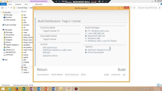 Ren'py Tutorial 3: How to make an Splashscreen and Render and Release your game смотреть онлайн