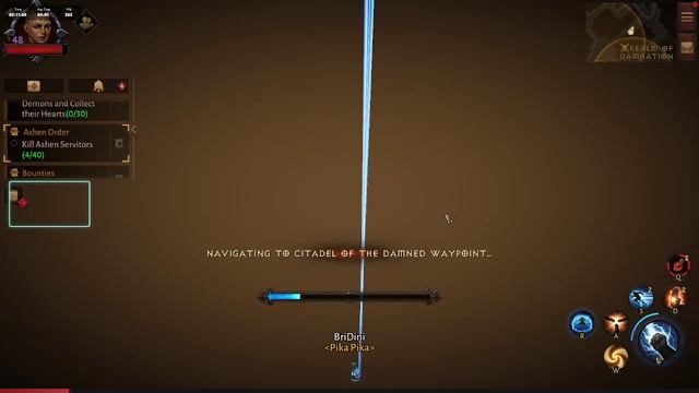 Diablo Immortal, Falling right through the map. Nothing to see here just heading out! смотреть онлайн