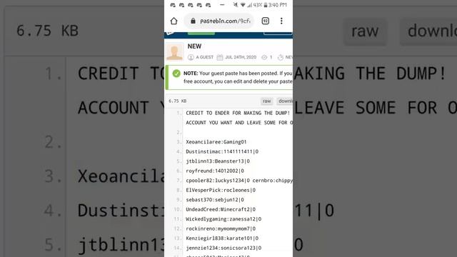 273+ ROBLOX ACCOUNT DUMP *WORKING* (CREDITS TO ENDER) смотреть онлайн