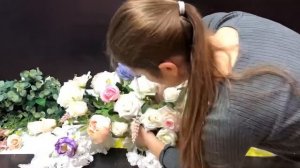 Композиция из цветов на свадьбу. Своими руками. DIY WEDDING BOUQUET. Оформление свадьбы