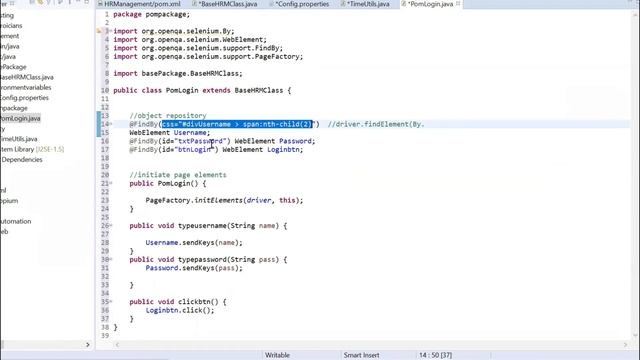 Automation Selenium Framework| Creation of POM and Test class| Part 3| Roicians смотреть онлайн