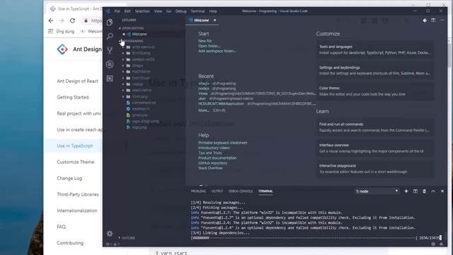 Học FullStack phần 1 | Hướng dẫn lập trình FullStack với C# OData + ReactJS + Ant.Design смотреть онлайн