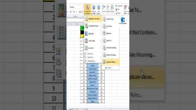 How to Find & highlight Duplicate data in excel by easy way #excel #duplicate #data #exceltips смотреть онлайн