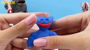 Подборка: Хаги Ваги Фигурки из пластилина. Игрушки Poppy Playtime своими руками с Лепка ОК | Часть