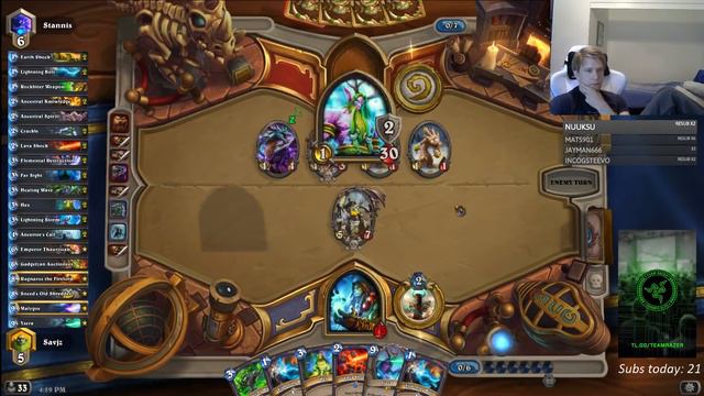 Savjz Hearthstone: Always getting the best deals (Miracle Malygos Shaman #2) смотреть онлайн