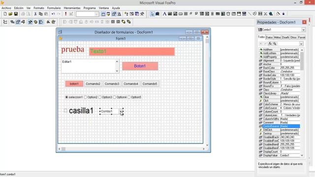 Como insertar objetos en Visual FoxPro 9.0 - (Video #2) del curso смотреть онлайн