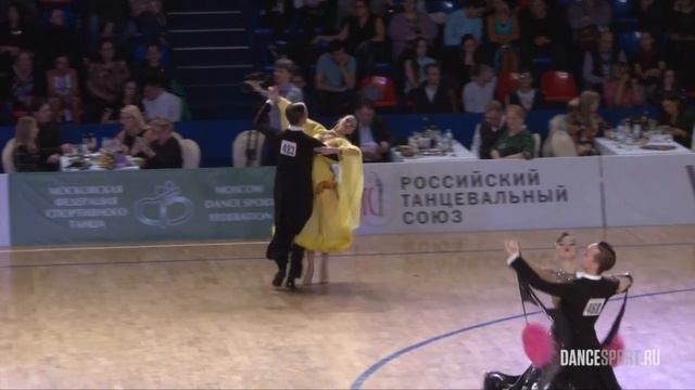 Жаров Дмитрий - Солоденко Виктория, 1/8 Slow Foxtrot смотреть онлайн