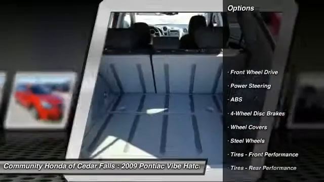 2009 Pontiac Vibe Cedar Falls IA P3458 смотреть онлайн