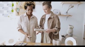 Ваза из глины своими руками / Лепка из самозатвердевающей глины / Расслабляющая керамика DIY