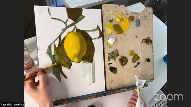 Учимся рисовать маслом. Мастер-класс от школы GRAFIKA