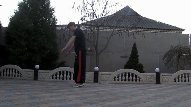 заднее сальто(back flip)