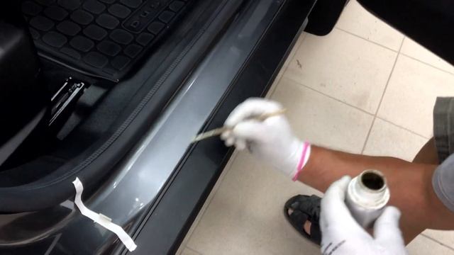 Установка декоративных накладок в проем дверей для автомобиля Рено Дастер 2 смотреть онлайн