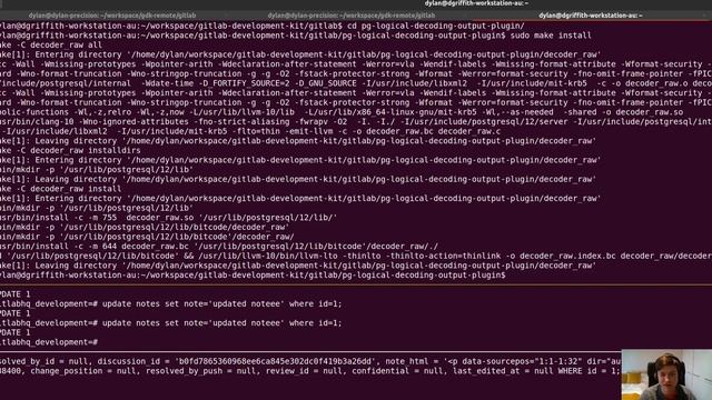 Postgres logical decoding plugin that filters updates by project_id смотреть онлайн