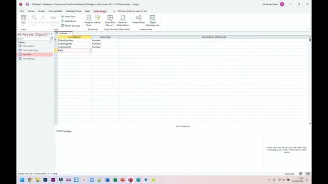BTEC Level 3 IT - Unit 2 Databases - RANGE CHECK VALIDATION - Part 15 смотреть онлайн