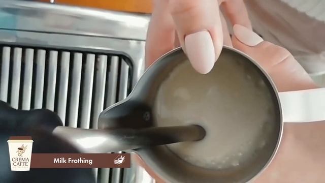 How to Froth and Steam Milk for Cappuccino and Latte смотреть онлайн