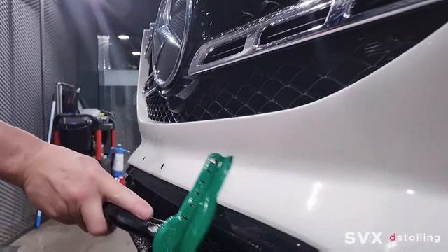 Полная оклейка кузова Mercedes GLS смотреть онлайн