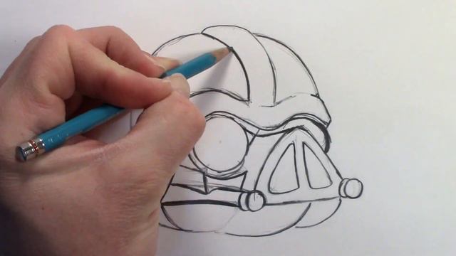 Drawing Time Lapse: Darth Vader Angry Birds Star Wars 2 смотреть онлайн