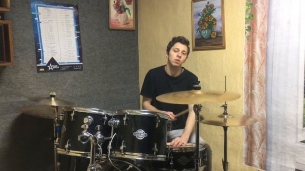 Тима Белорусских Мокрые кроссы Drum Cover