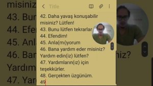 Разговорный Турецкий! Базовые фразы. Часть 3