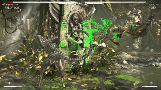 Alien VS Predator Mortal Kombat XL смотреть онлайн