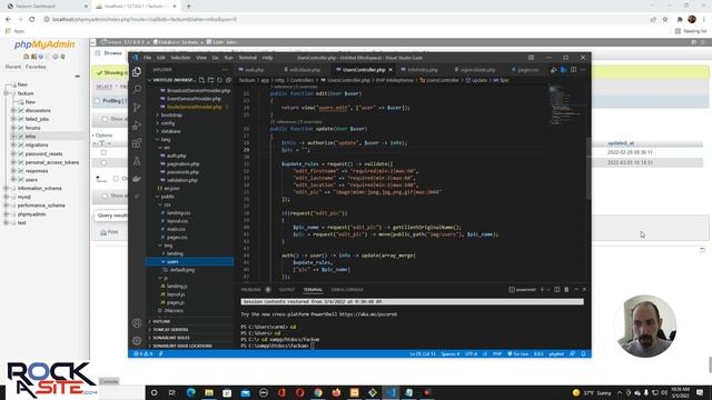 Laravel 9 Introductory Forum Project - Part 9 --- Update Profile Problems смотреть онлайн