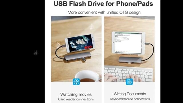 Док-станция Type-C для вашего IPhone/iPad.