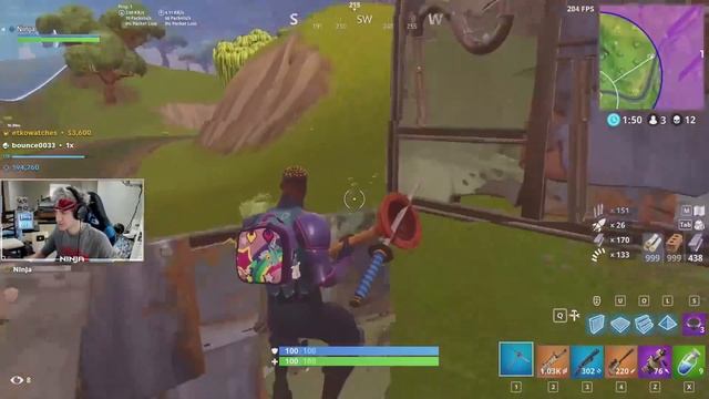 The $1000 Headshot?! - Fortnite Battle Royale Highlights - Ninja смотреть онлайн