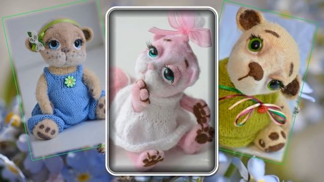 Забавные игрушки из плюша для детей и взрослых Авторские работы Татьяны Образ смотреть онлайн