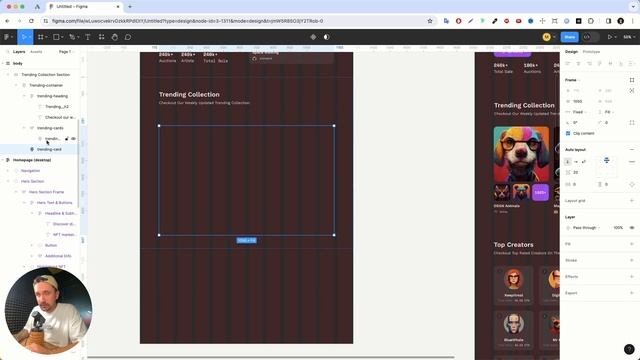 Figma, auto layout | Часть №2. Веб дизайн с нуля. смотреть онлайн