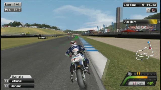 Moto GP 13 для PS VIta смотреть онлайн
