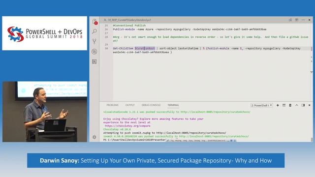 Setting Up Your Own Private, Secured Package Repository - Why and How by Darwin Sanoy смотреть онлайн