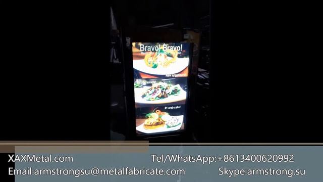 42 inch ArmStrong® high brightness LCD 1500 CD nit Outdoor waterproof enclosure vertical смотреть онлайн