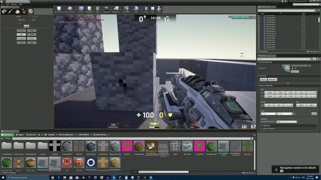 Breakable Minecraft Cubes [WIP]: WORKING TNT and Surface Cracks 2019-09-17 - Unreal Editor смотреть онлайн