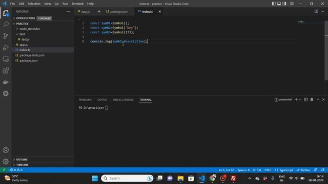 TypeScript tutorial: What is the Symbol datatype in TypeScript смотреть онлайн