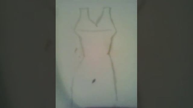 Как нарисовать платье(3) смотреть онлайн