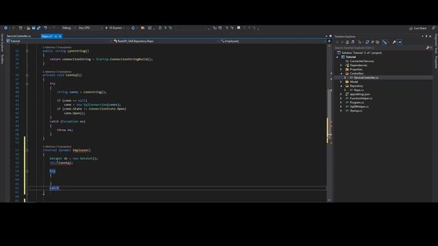 ASP.NET REST Api with Store Procedure returns as Dataset смотреть онлайн