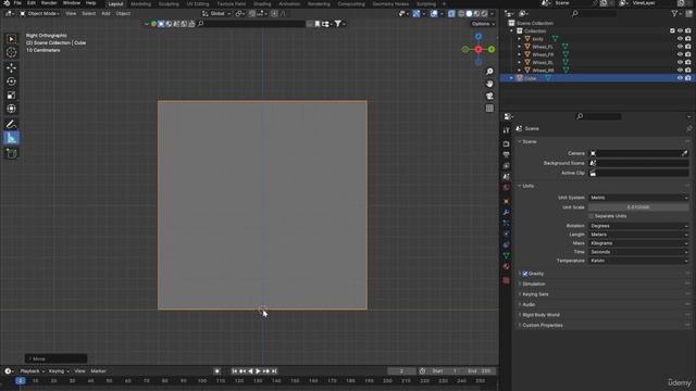 1. Rigging the Car in Blender and Importing in UE5
