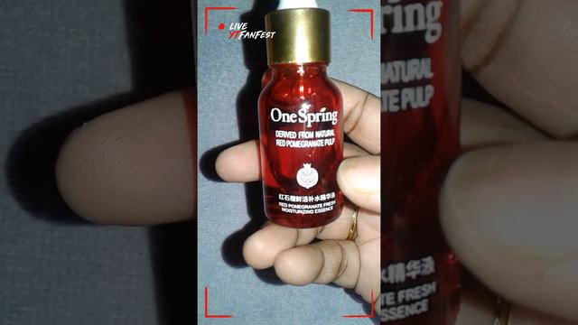 One spring red pomegranate nourishing essence serum (product review by Bangla ) смотреть онлайн