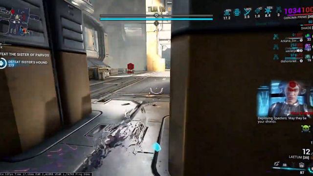 Warframe - Giantess, a VERY distracting glitch смотреть онлайн