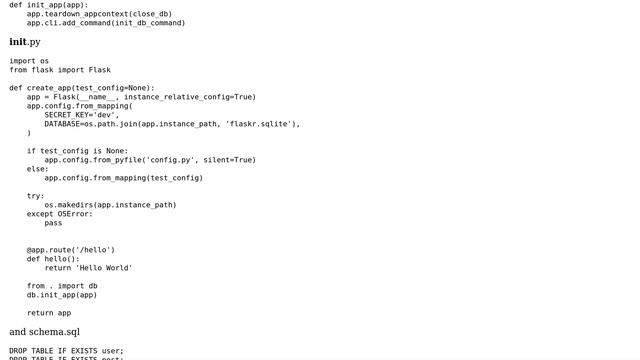 No such command 'init-db' when creating a database смотреть онлайн